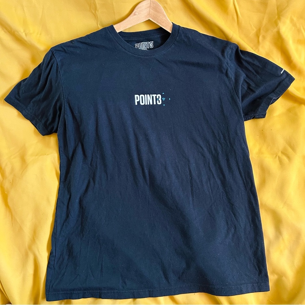 Point 3 black T-shirt